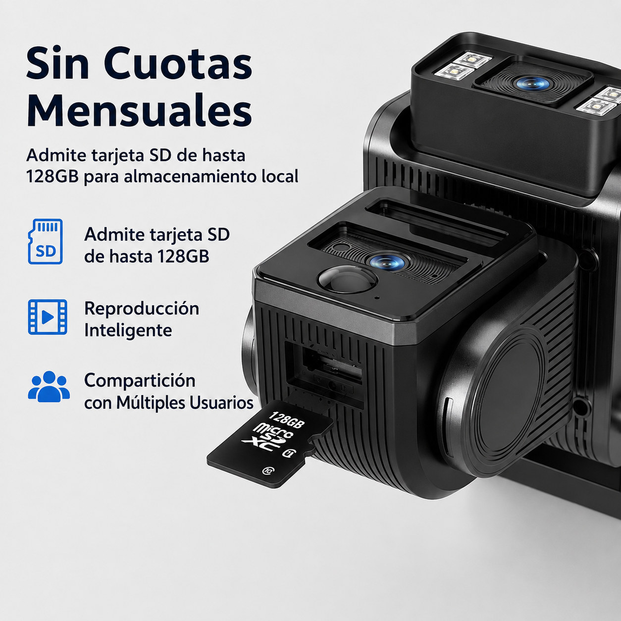 Cámara de Seguridad Panorámica | Vigilancia Inteligente 24/7