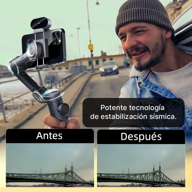 TRIPODE SOPORTE EXTENSIBLE ORIGINAL con Control Bluetooth – Fotos y Videos Estables a Distancia