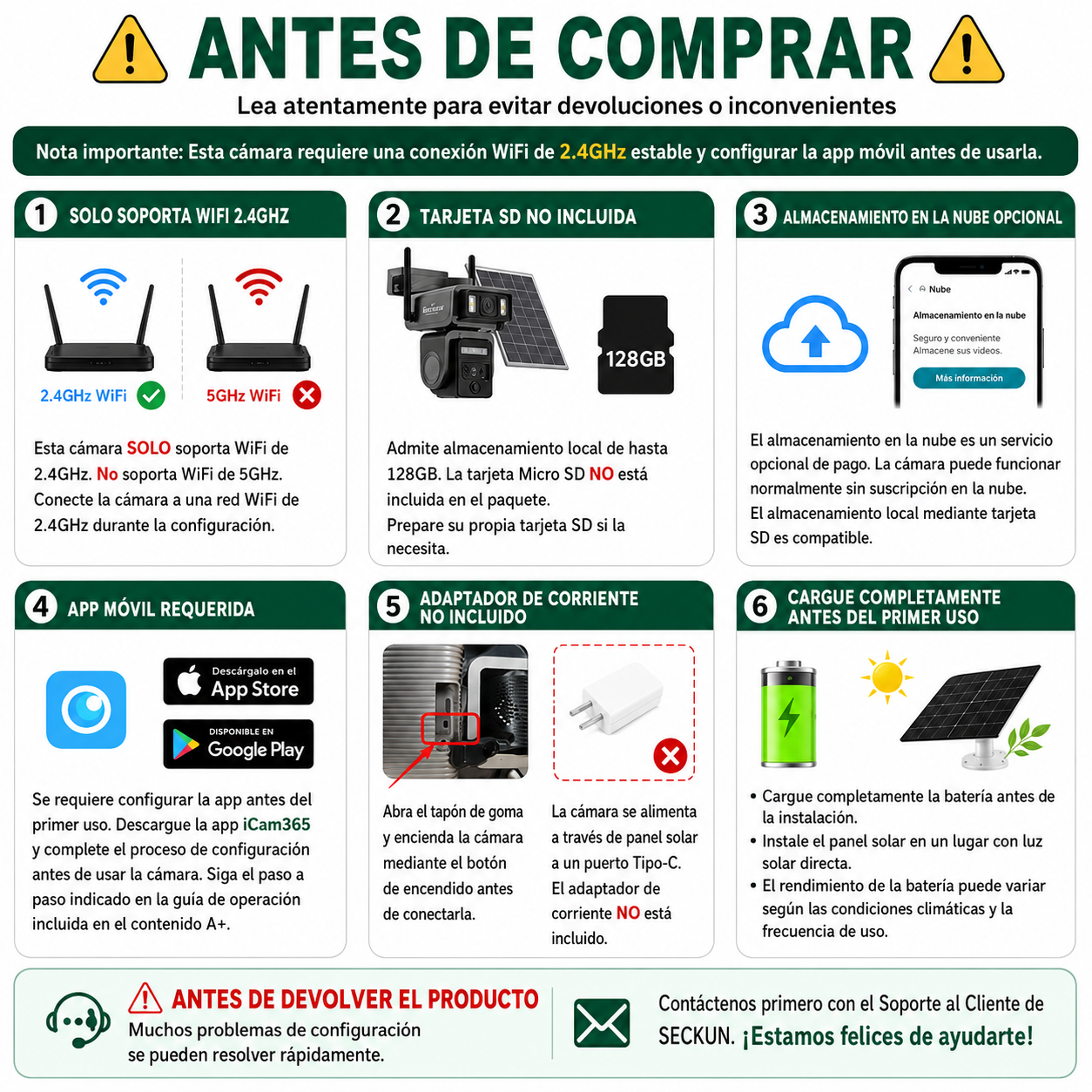 Cámara de Seguridad Panorámica | Vigilancia Inteligente 24/7