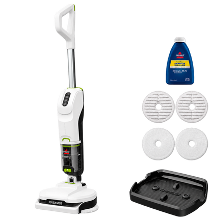 BISSELL -Aspiradora Inalámbrica 2 en 1 Blanca (Superligera y Portátil)