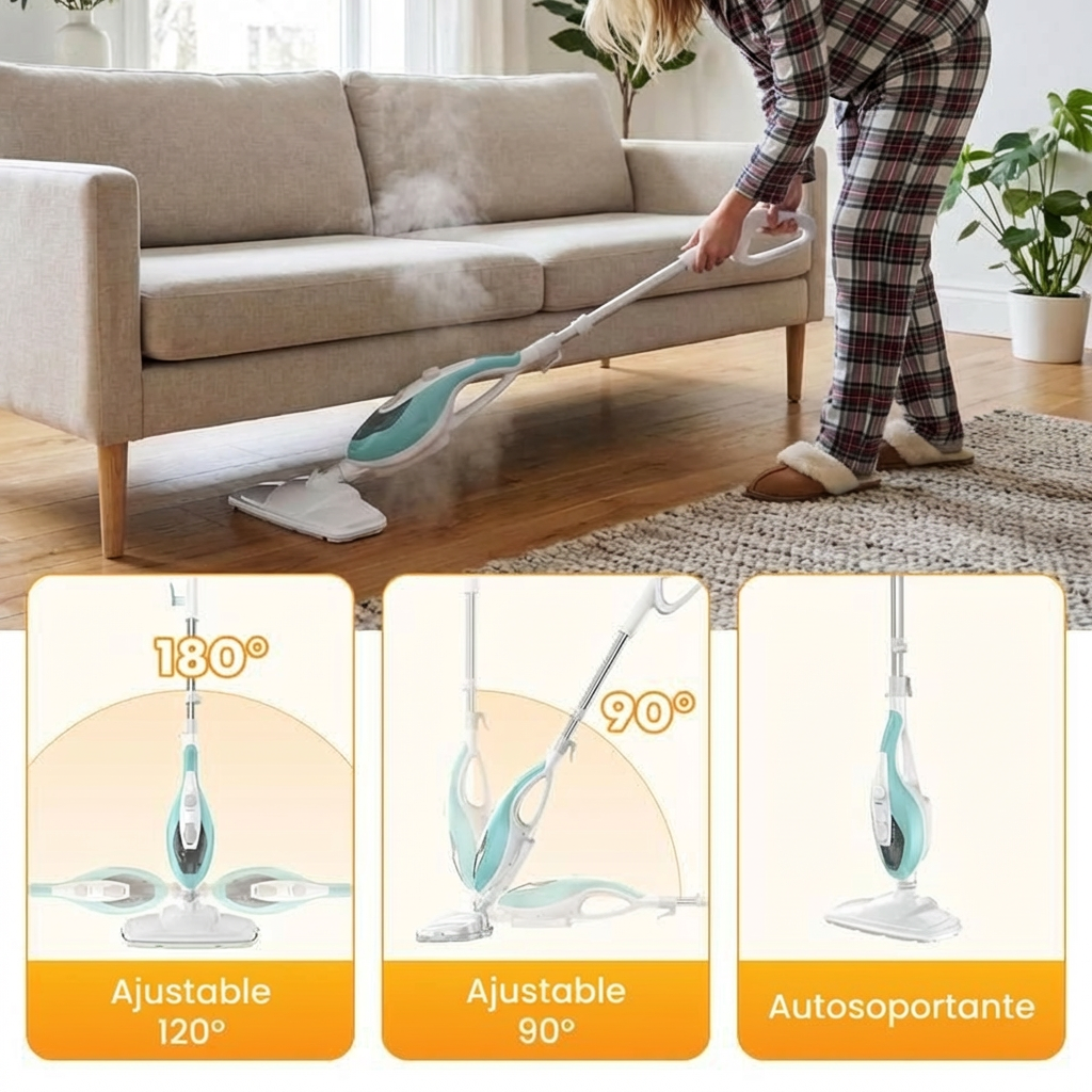 Mopa Multifuncional - Limpieza Profunda y Sin Esfuerzo en Todo Tipo de Pisos