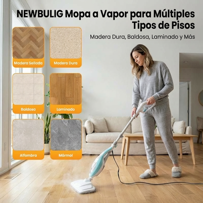 Mopa Multifuncional - Limpieza Profunda y Sin Esfuerzo en Todo Tipo de Pisos