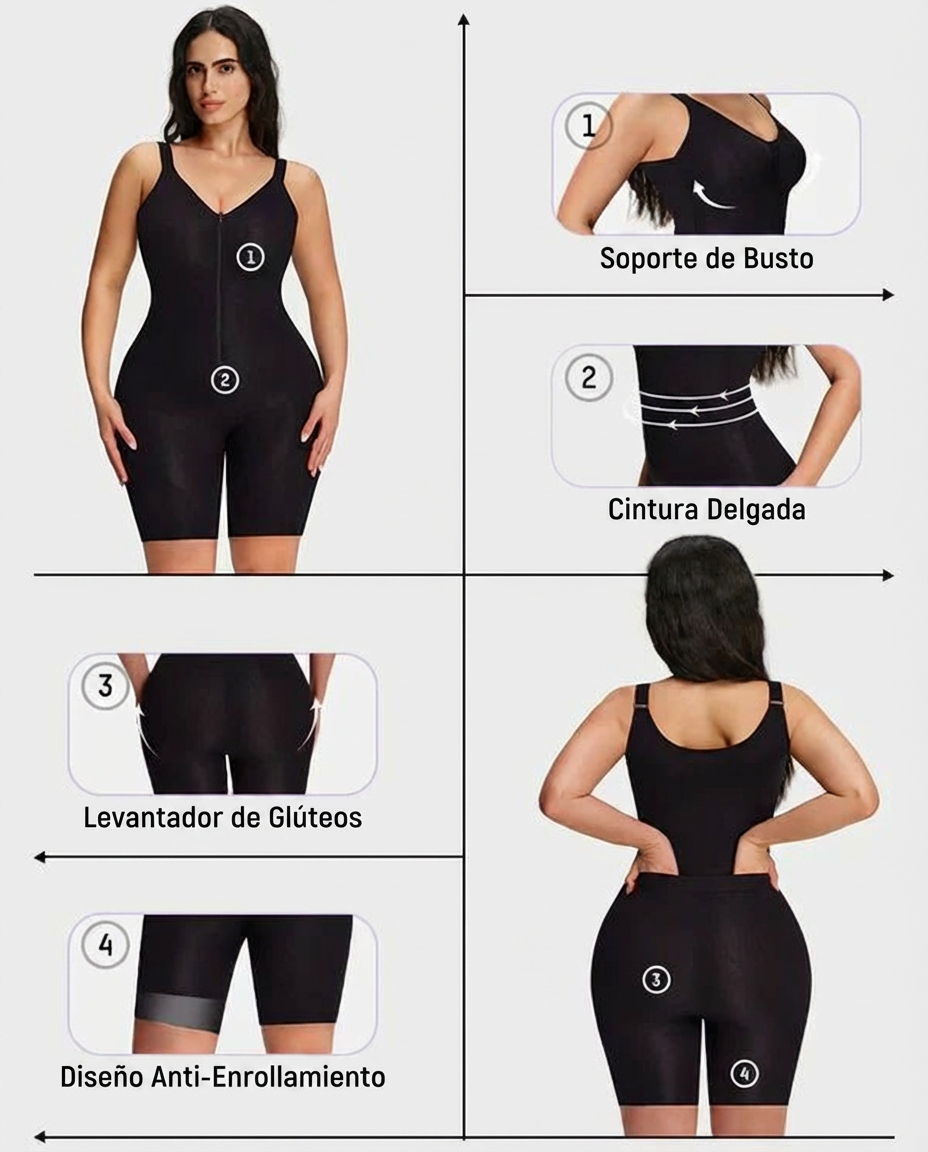 PROMOCIÓN 2x1 – FAJA BODY ENTERO (Control Abdomen y Efecto Push Up)